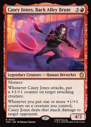 Casey Jones, Back Alley Brute - tmc Spoiler