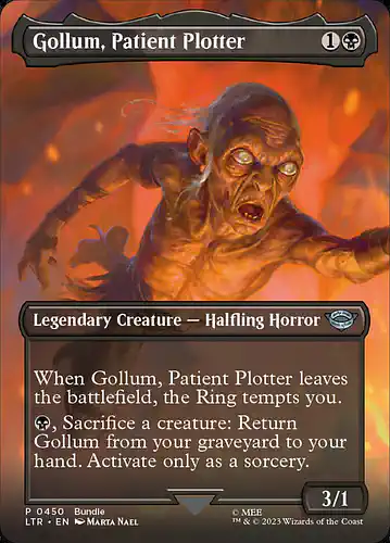 Gollum, Patient Plotter - ltr Spoiler