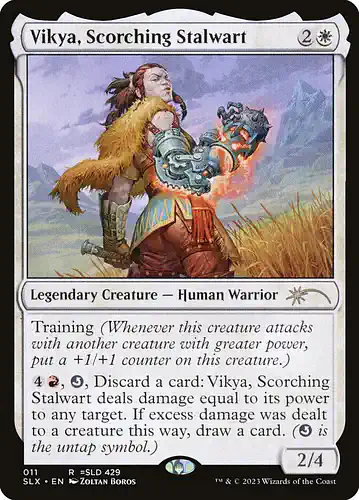 Vikya, Scorching Stalwart - slx Spoiler