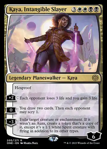 Kaya, Intangible Slayer - one Spoiler