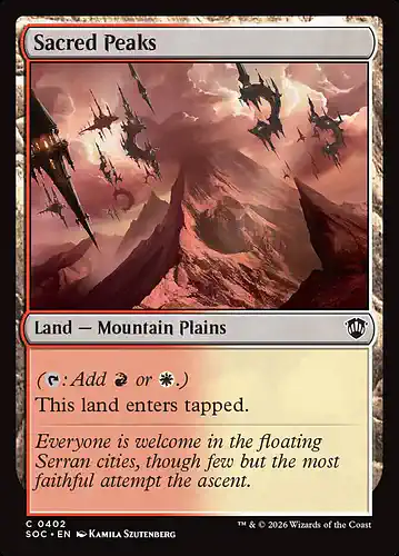 Sacred Peaks - soc Spoiler