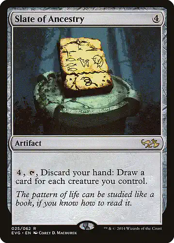 Slate of Ancestry - evg Spoiler