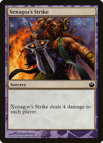 Xenagos's Strike - jou Spoiler