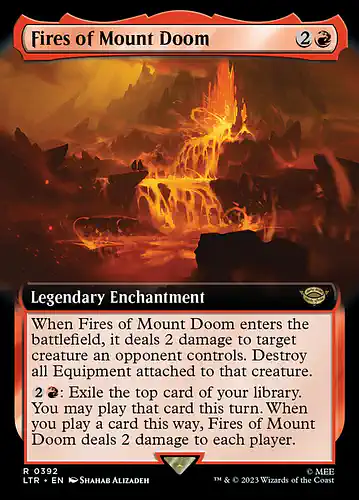 Fires of Mount Doom - ltr Spoiler