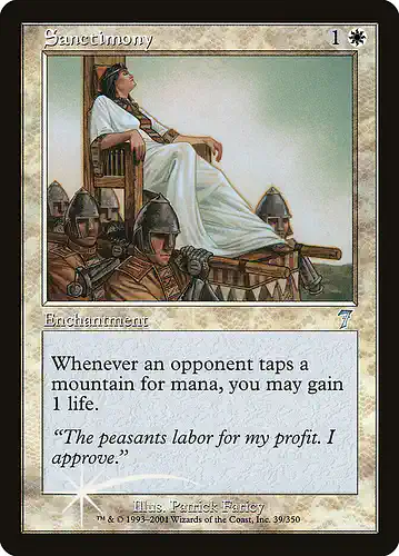 Sanctimony - 7ed Spoiler