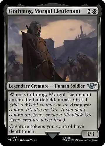 Gothmog, Morgul Lieutenant - ltr Spoiler