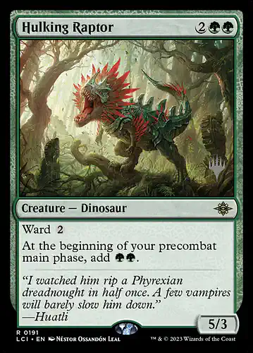 Hulking Raptor - lci Spoiler