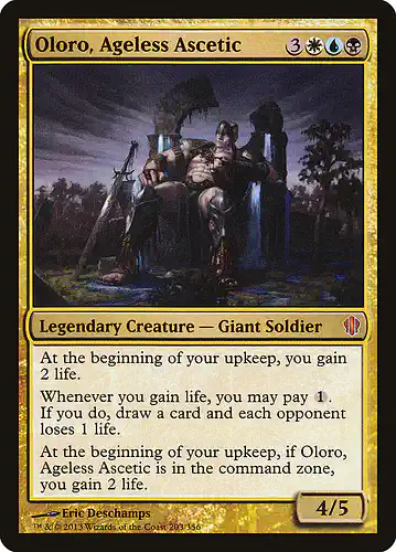 Oloro, Ageless Ascetic - c13 Spoiler