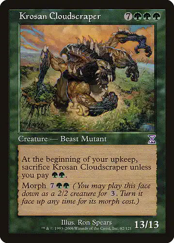 Krosan Cloudscraper - tsb Spoiler