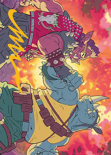 Bebop & Rocksteady - tmt Spoiler
