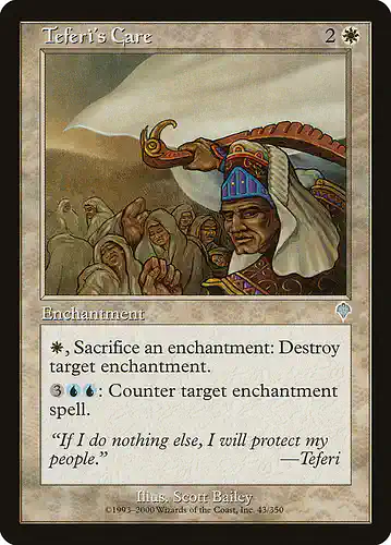 Teferi's Care - inv Spoiler