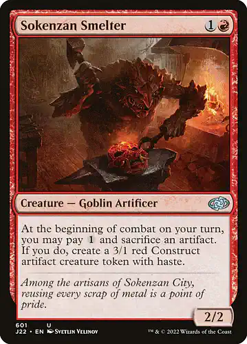 Sokenzan Smelter - j22 Spoiler