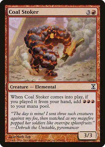 Coal Stoker - tsp Spoiler
