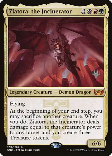 Ziatora, the Incinerator - snc Spoiler
