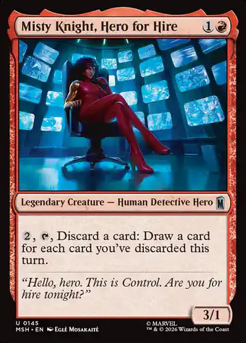 Misty Knight, Hero for Hire - msh Spoiler