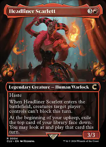 Headliner Scarlett - clu Spoiler