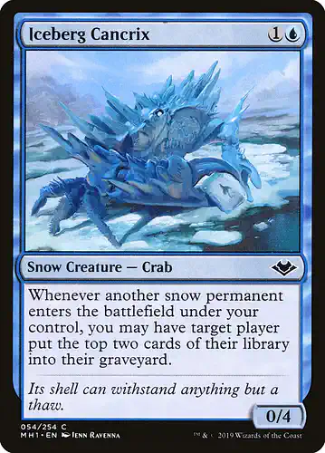 Iceberg Cancrix - mh1 Spoiler