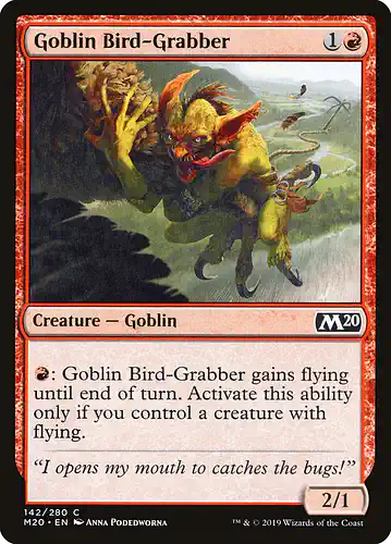 Goblin Bird-Grabber - m20 Spoiler