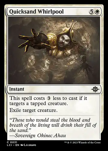 Quicksand Whirlpool - lci Spoiler