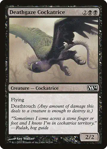 Deathgaze Cockatrice - m14 Spoiler