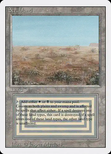 Scrubland - 3ed Spoiler