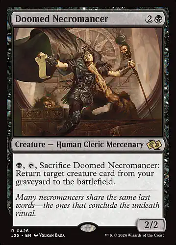 Doomed Necromancer - j25 Spoiler