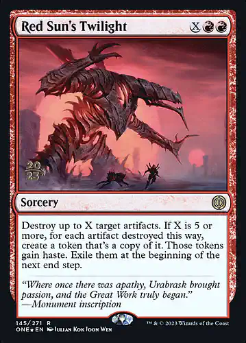 Red Sun's Twilight - one Spoiler
