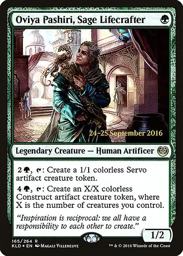 Oviya Pashiri, Sage Lifecrafter - kld Spoiler