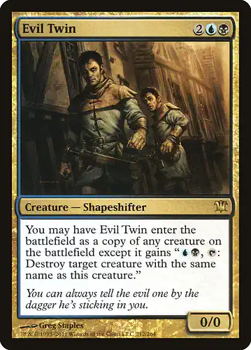 Evil Twin - isd Spoiler