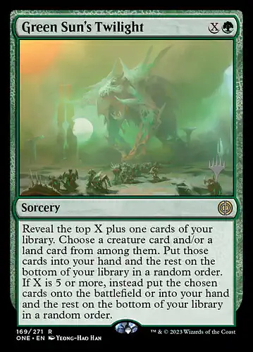 Green Sun's Twilight - one Spoiler