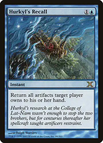 Hurkyl's Recall - 10e Spoiler