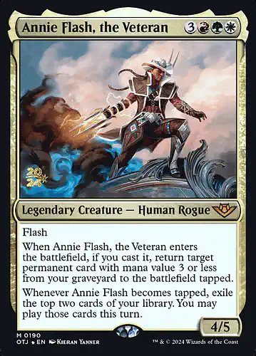 Annie Flash, the Veteran - otj Spoiler