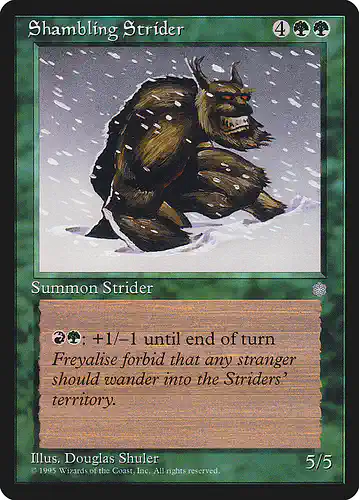 Shambling Strider - ice Spoiler