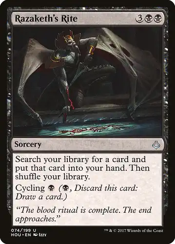Razaketh's Rite - hou Spoiler