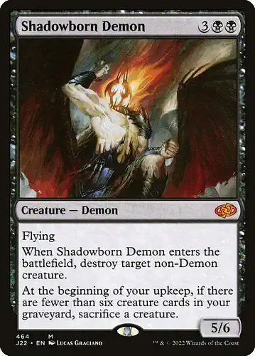 Shadowborn Demon - j22 Spoiler