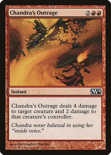 Chandra's Outrage - m14 Spoiler