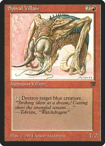 Spinal Villain - leg Spoiler