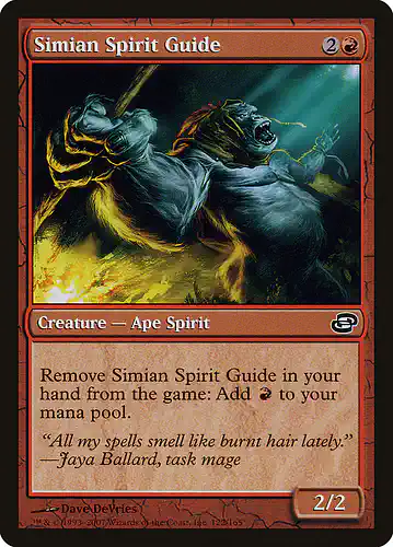 Simian Spirit Guide - plc Spoiler