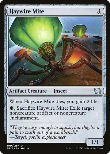 Haywire Mite - bro Spoiler