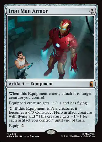 Iron Man Armor - msh Spoiler