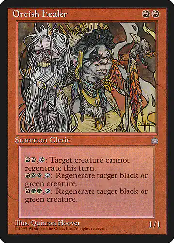 Orcish Healer - ice Spoiler