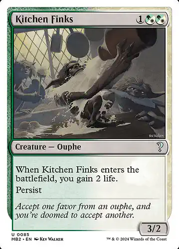 Kitchen Finks - mb2 Spoiler