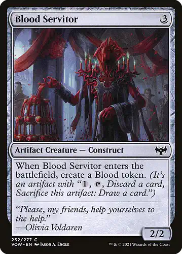 Blood Servitor - vow Spoiler