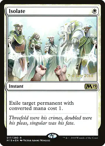 Isolate - m19 Spoiler