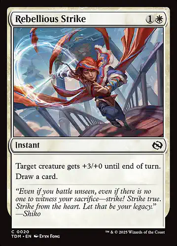 Rebellious Strike - tdm Spoiler