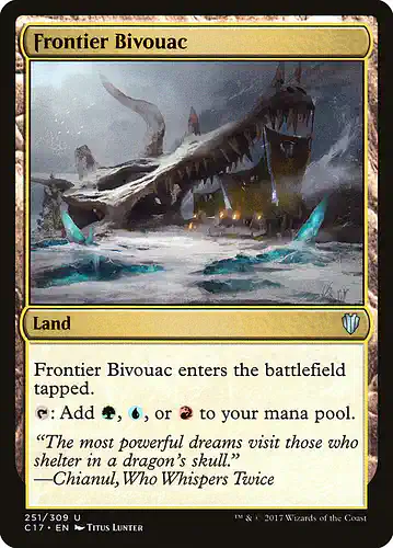 Frontier Bivouac - c17 Spoiler