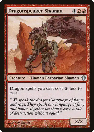 Dragonspeaker Shaman - arc Spoiler