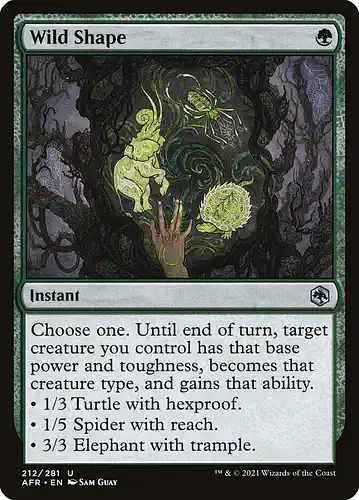 Wild Shape - afr Spoiler