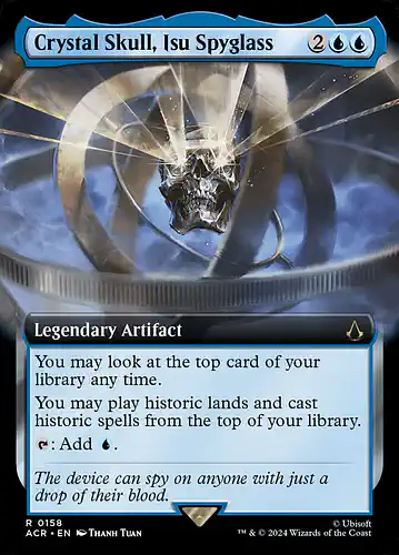 Crystal Skull, Isu Spyglass - acr Spoiler
