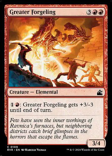 Greater Forgeling - rvr Spoiler
